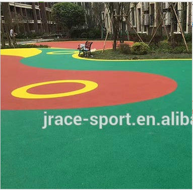 Good Durability EPDM For School Playground Kindergarten Rubber Flooring 5MM