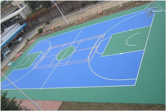 Customize Size Available Tennis Court Surface With Synthetic Silicon Material