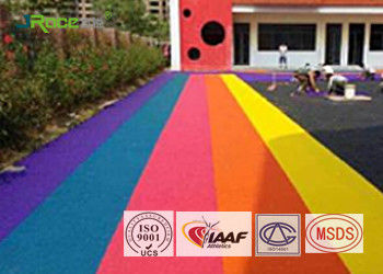 Weather Resistant EPDM Rubber Flooring Ultraviolet Proof Outdoor Sports Floor